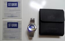 ORIGINAL STORM NUCLEAR Z Women’s Genuine Vintage 1999 Retro Watch Blue dial EX