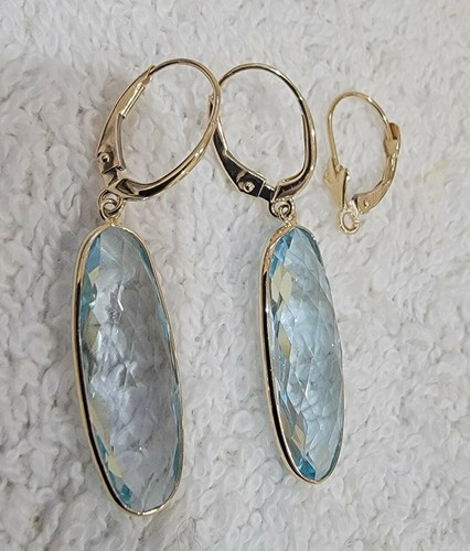 14k yellow gold earrings with - yellow,