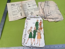 OLD RETRO VINTAGE Dressmaking SIMPLICITY SKIRT SEWING PAPER SEW PRINTED PATTERN