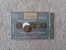 Coins of The 1940s Framed Coin