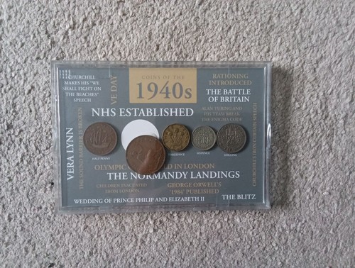 Coins the 1940s framed coin - the,