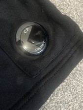 C.P. Company Men's Cotton Shorts Size Medium Black New Without Tags