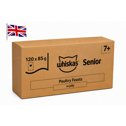 Whiskas senior wet cat - -, 7+