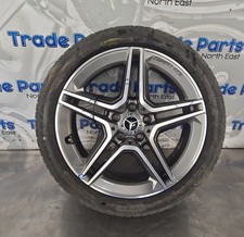 2020 MERCEDES C220 D W205 18" REAR ALLOY WHEEL + TYRE 245/40R18 A2054019600 #2