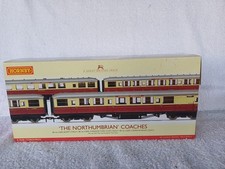 Hornby OO Gauge R4228 The Northumbrian Coaches Triple Pack Set BR ex LNER