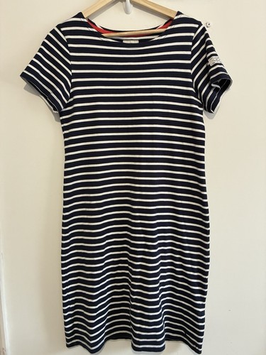 Joules navy white striped - navy,