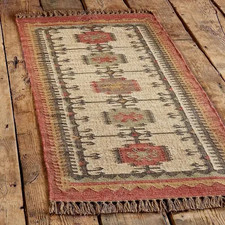 Tribal Area Rug Kilim Wool &