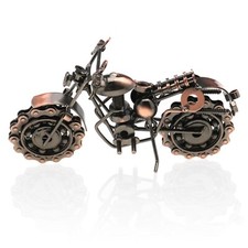 Handmade Metal Motorbike Model