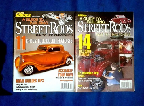 Street rodder building - street,