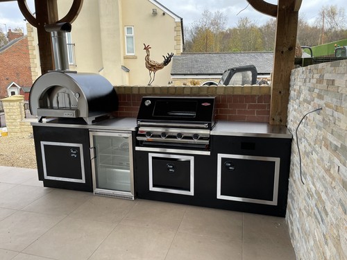 Outdoor kitchen pizza oven - outdoor,