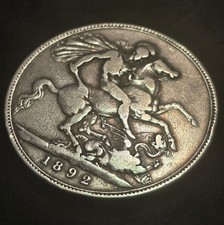 1892 Queen Victoria Silver