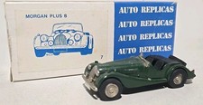 AUTO REPLICAS 1/43 AR7 MORGAN PLUS 8 GREEN DIECAST MODEL CAR BKL JANET HILL