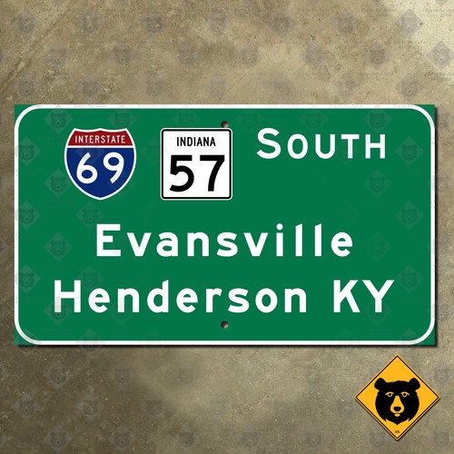 Indiana interstate state - 69,