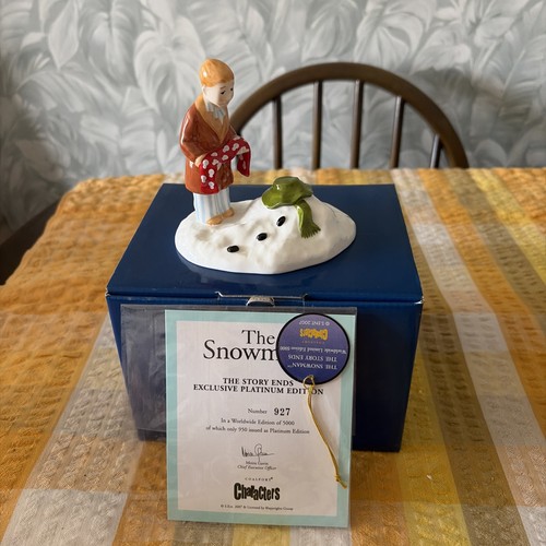 Coalport the snowman - coalport,