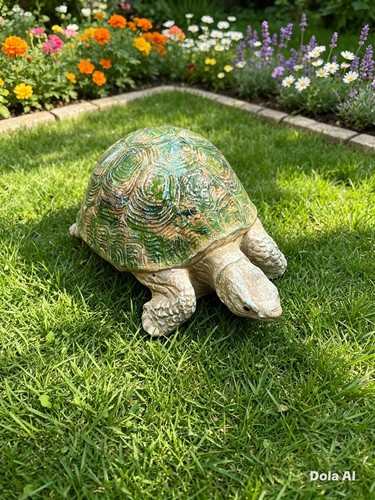 Tortoise statue - tortoise,