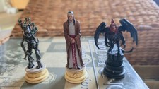 Collectors Edition Lord of the Rings Chess Set, Including Limited Chess Board
