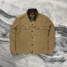 Levi's Justin Timberlake Type 3 Trucker Small Blanket Lined Fresh Leaves 2018