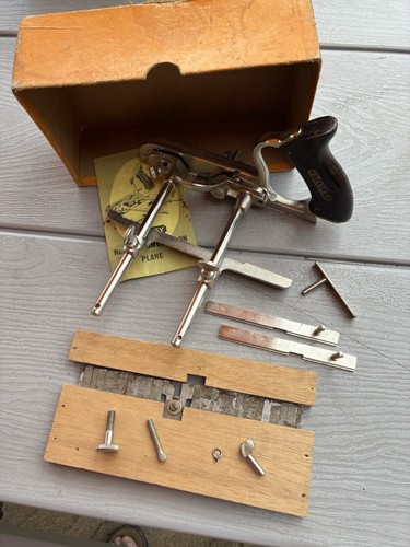 Stanley plough plane with - stanley,