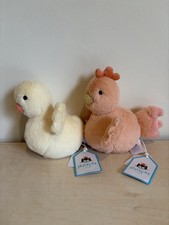 Jellycat fluffy chicken and - jellycat,