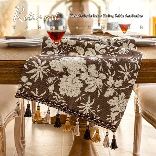 Chenille table for - for, runner