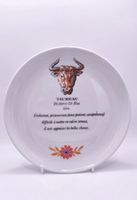 Assiette Zodiaque Taureau