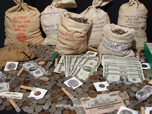 Estate lot sale old us - estate, coins