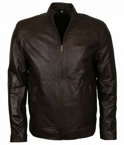 Mens real sheepskin leather - mens,