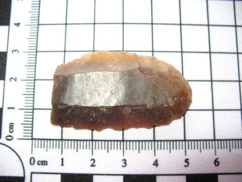 Palaeolithic monofacial flint
