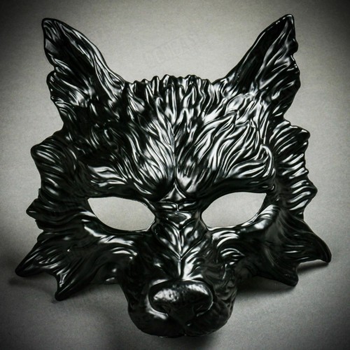 Black wild wolf halloween - wolf,