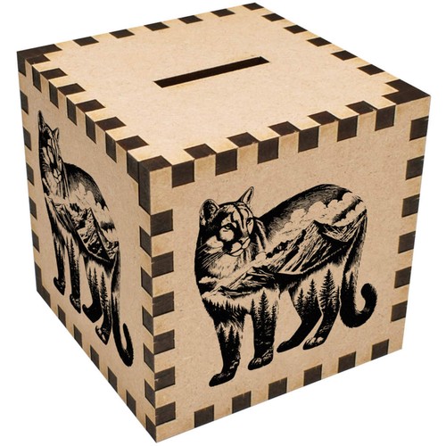 Mountain lion standing money - 'mountain,
