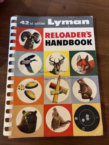 Lyman 42nd reloaders handbook - lyman,