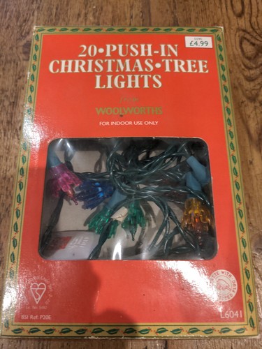 Vintage christmas tree lights - vintage,