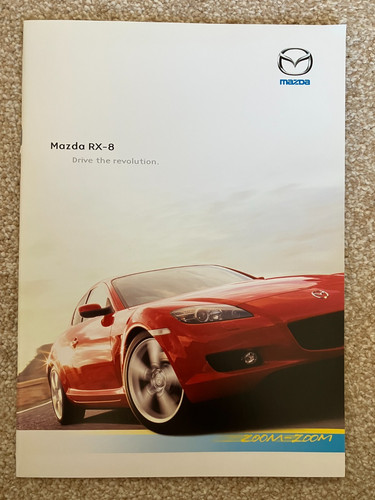 Mazda rx8 sales brochure - mazda,
