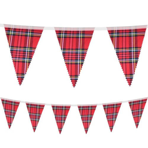 Royal stewart tartan fabric - royal,