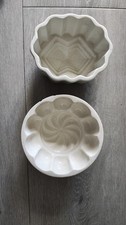 A Set Of Vintage Stoneware Ceramic Jelly Molds