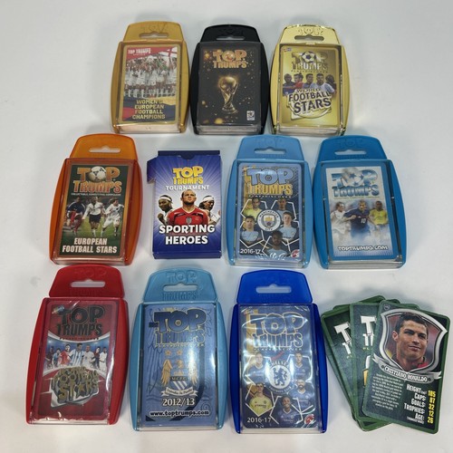 Top trumps football joblot - football,