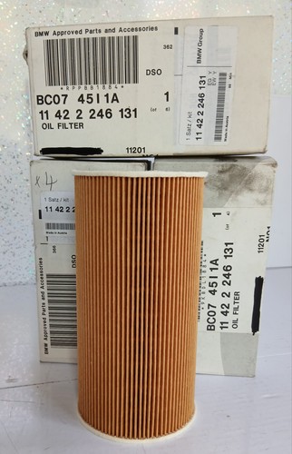 New genuine bmw oil filter - new,