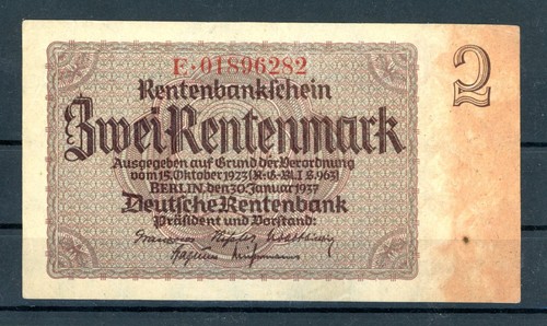 Rentenmark mark 1937 167 - mark,