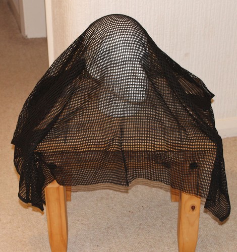 New black sniper veil - veil, scrim