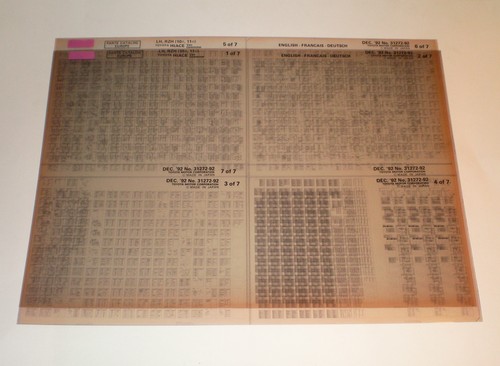 Microfich parts catalog spare - parts,