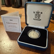 Silver Proof 2002 One Pound
