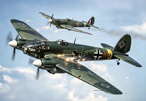 Spitfire chasing - chasing, 🇬🇧