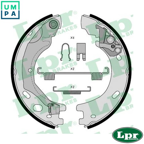 Brake shoe set - shoe,