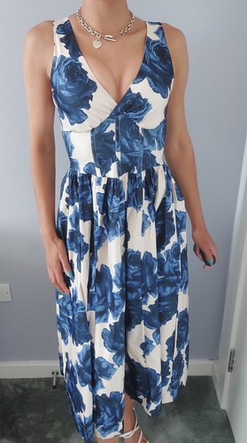 Stunning new blue and cream
