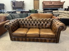 Chesterfield Tan Brown Real