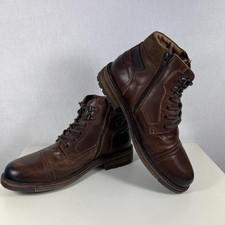 AM Shoe Company Brown Leather
