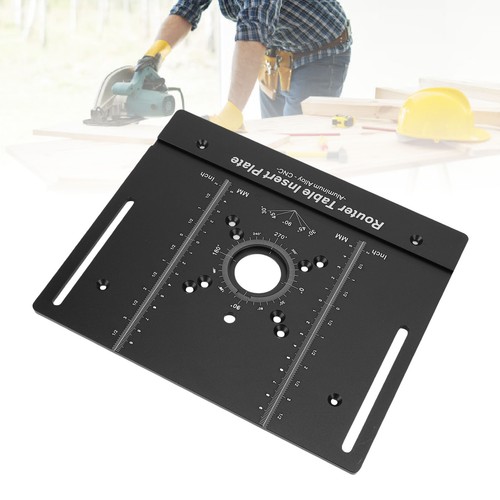 Router table insert plate - table,