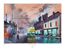 The Last Trolley Bus -  Print