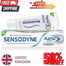 Sensodyne Sensitive Toothpaste Rapid Relief Whitening  75ml