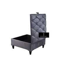 Square Velvet Ottoman